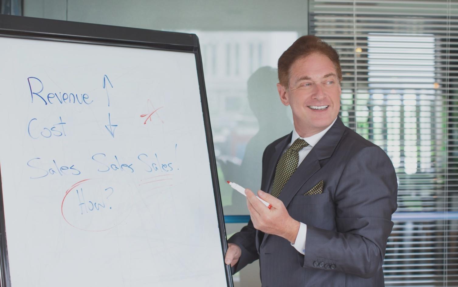 Investment community meeting with engaged participants