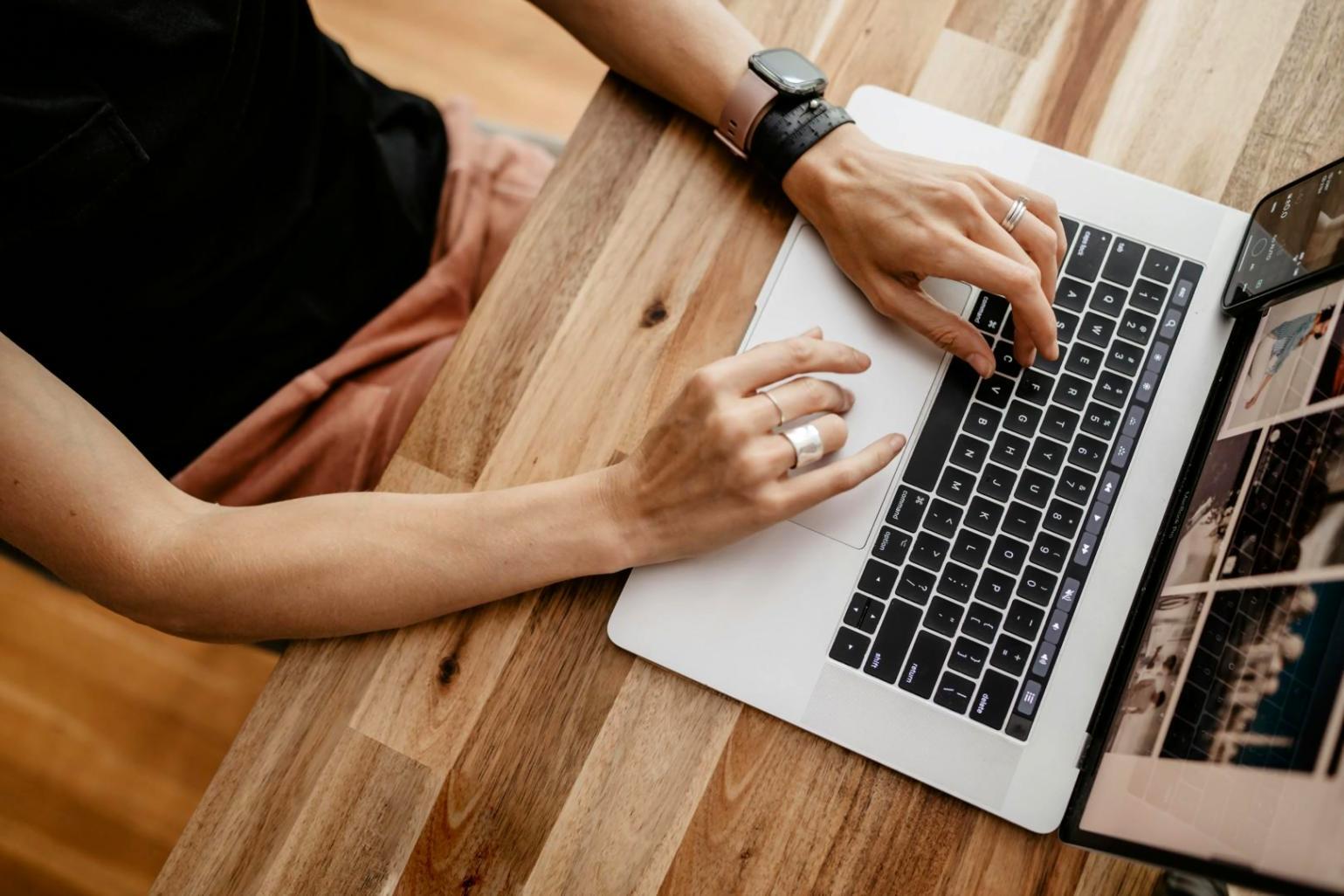 Community members collaborating in modern workspace